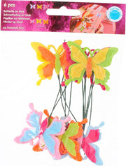 Vlinder op stok