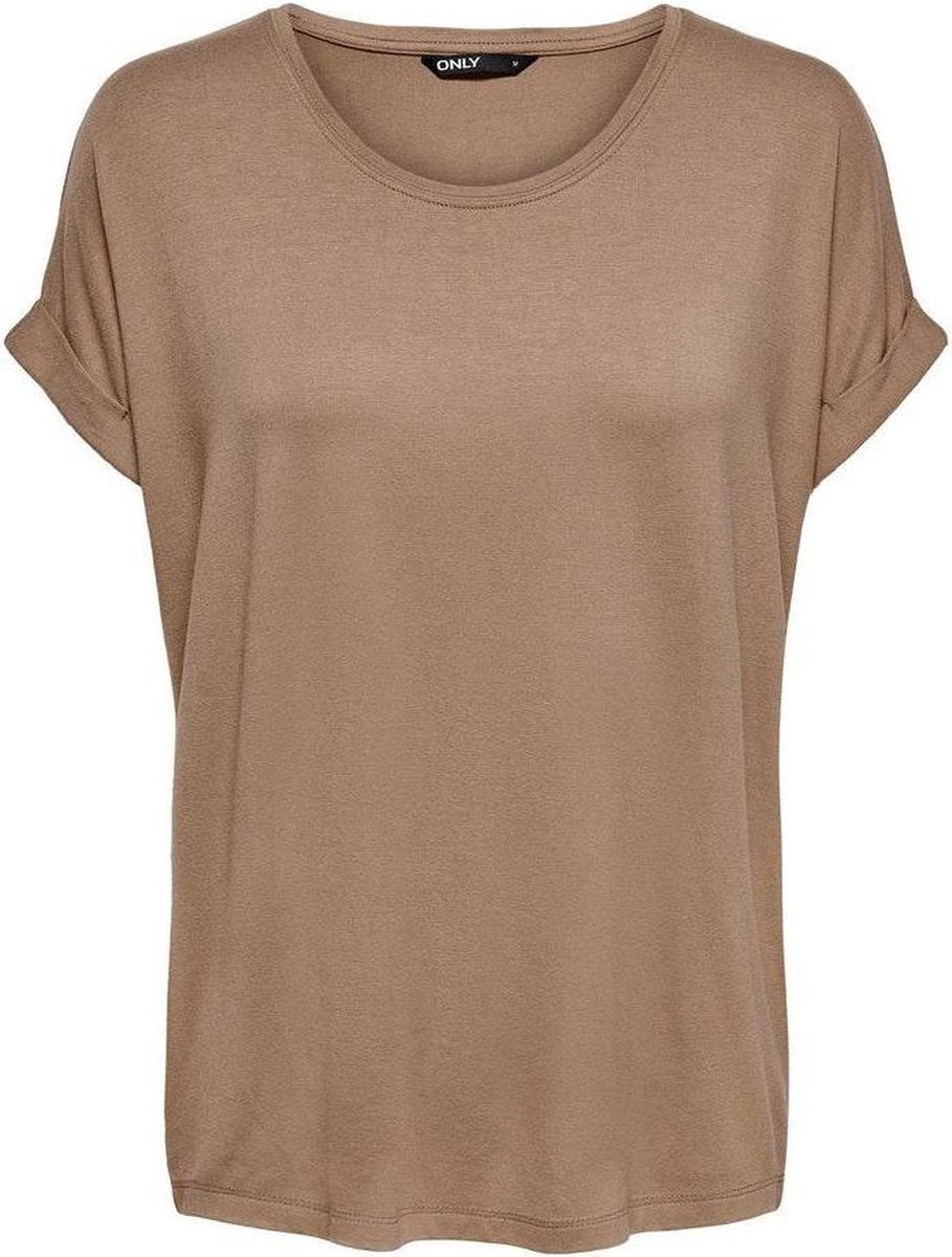 Onlmoster S/s O-neck Top Noos Jrs 15106662 Brownie