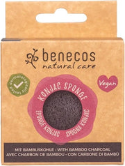 Benecos Natural Konjac Sponge - black bamboo