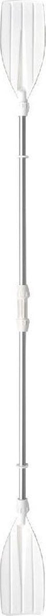 Adriatic Peddels 230 Cm Aluminium Zilver/wit 4-delig