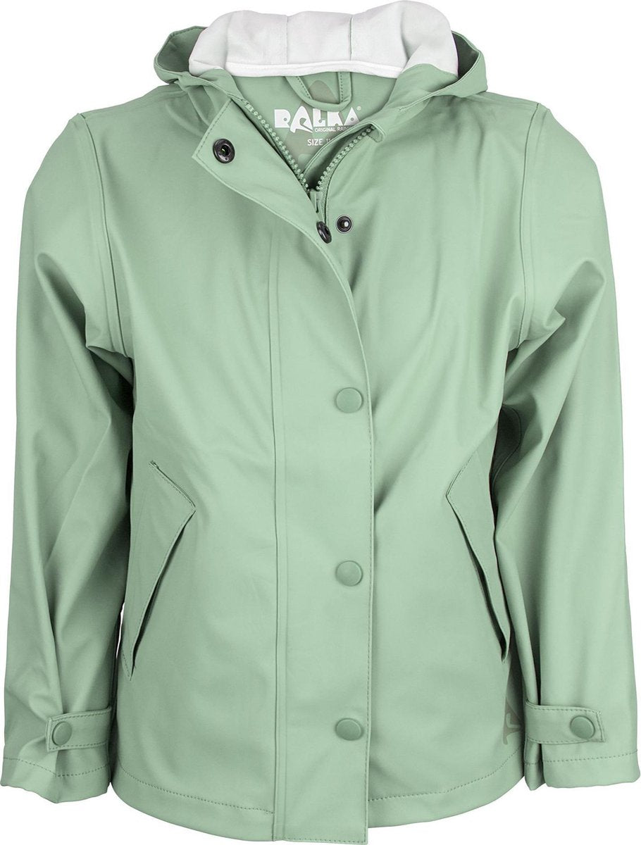 Ralka Regenjas Junior - Sprinkle - Mintgroen - Maat 140