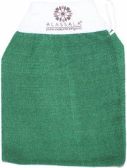 Alassala Scrub handschoen Marokkaanse Kessa Wit stuk
