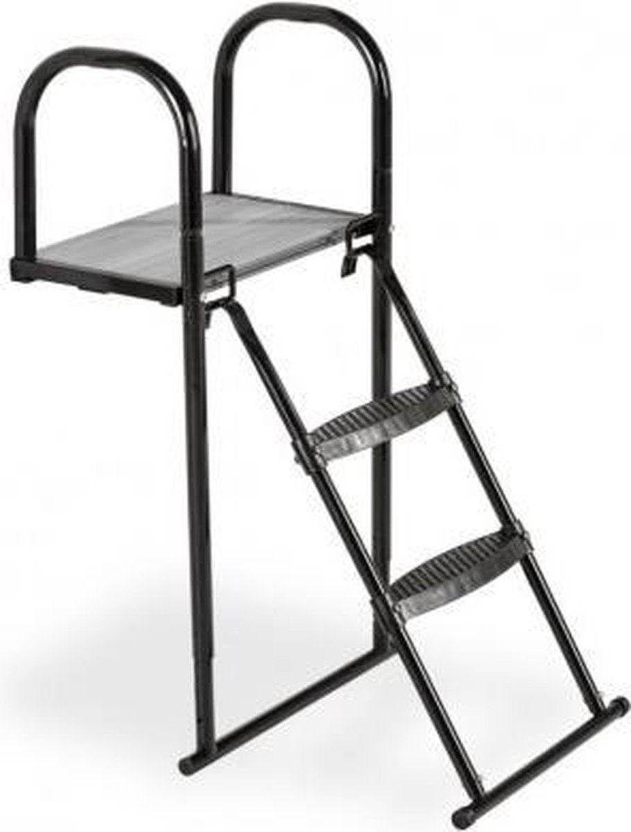 Trampoline platform met ladder - EXIT - 81 x 41 cm (maat M)