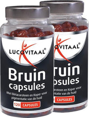 Lucovitaal - Bruin Capsules - 2 x 120 capsules - Voedingssupplement