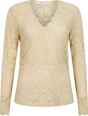 Tramontana Top Lace Champagne - S