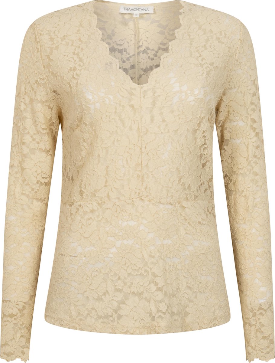 Tramontana Top Lace Champagne - S