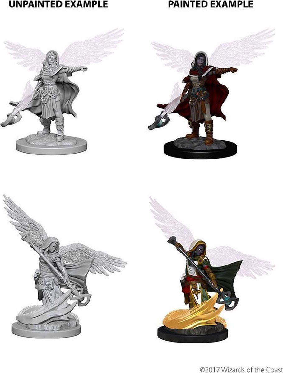D&D Miniatures Aasimar Female Wizard