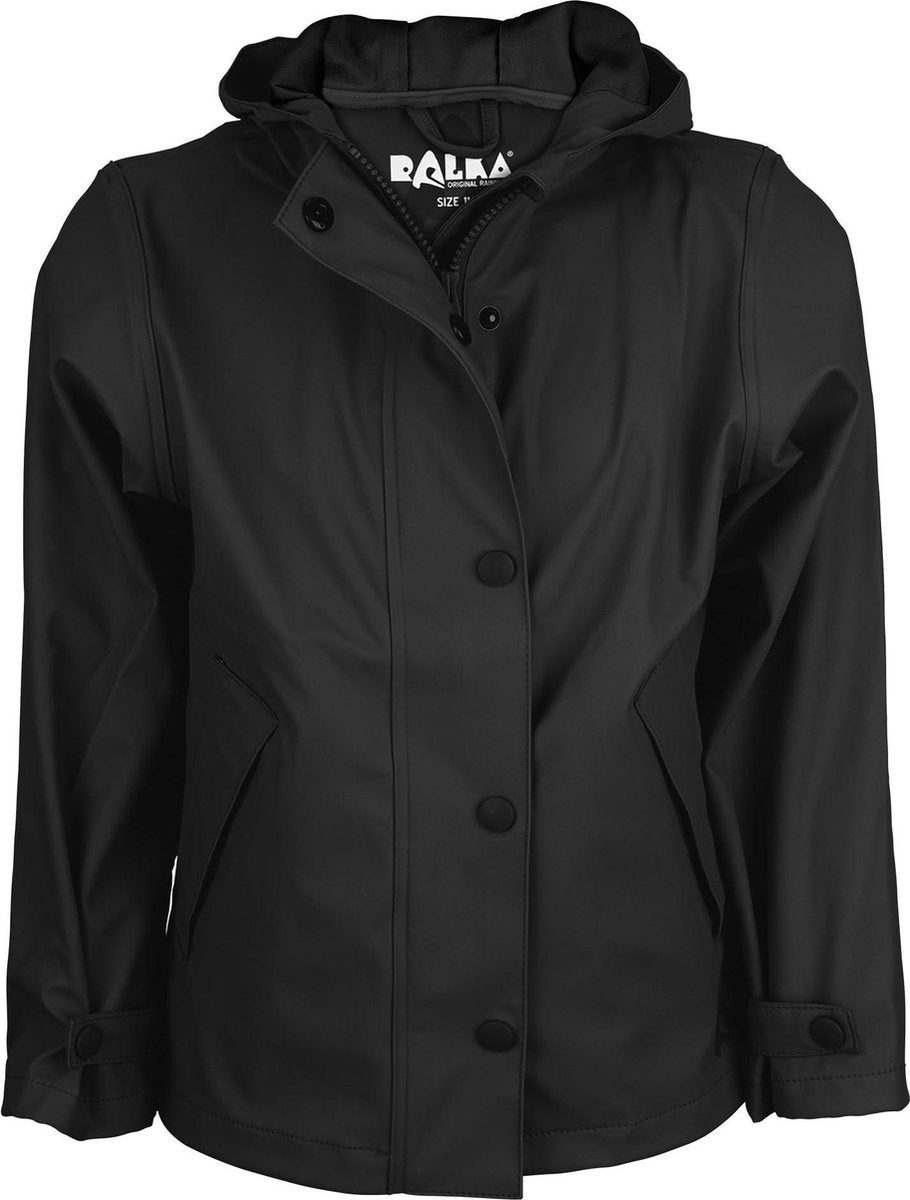 Ralka Regenjas Junior - Sprinkle - Zwart - Maat 164
