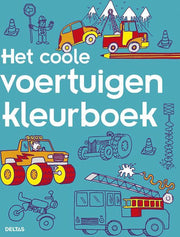 Kleurboek - Het coole voertuigen kleurboek