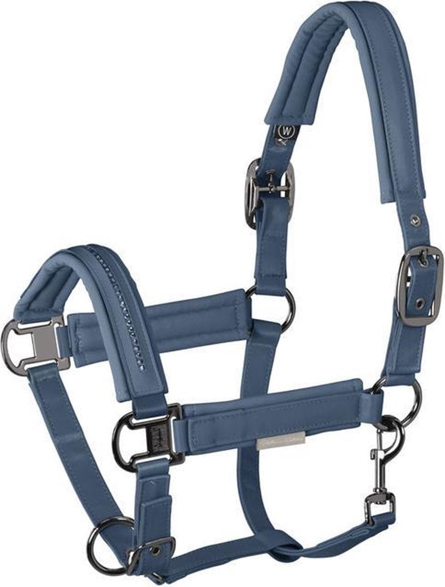 Eskadron platinum halster crystal vintageblue Pony