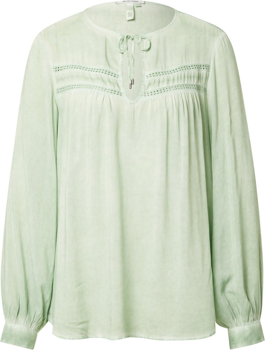 Q/S Designed By blouse Mintgroen-38 (S)