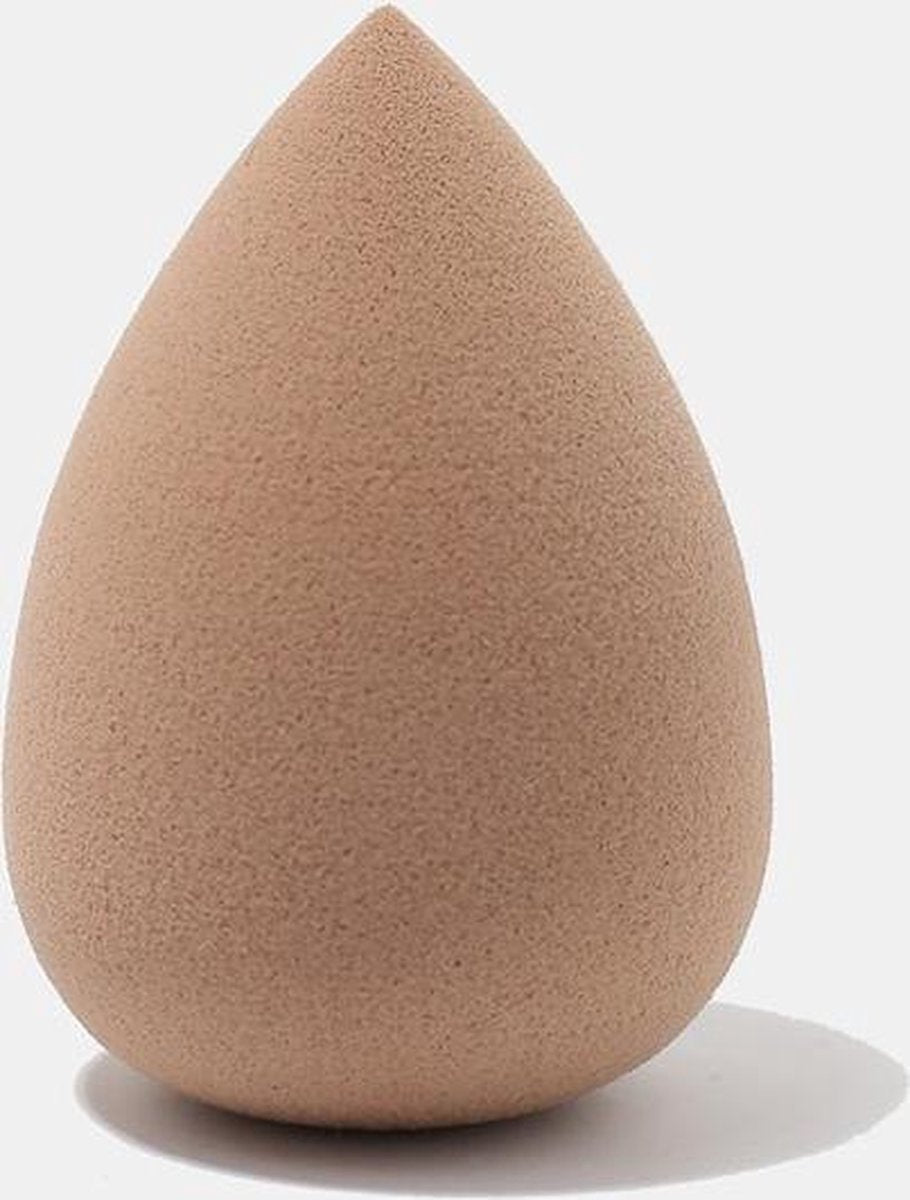 Beauty blender nude - make-up spons - make-up accessoire - foundation blender - top-softness kwaliteit - latex-vrij