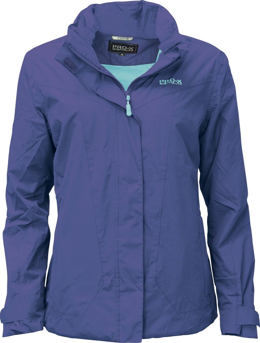 Pro-x Elements Outdoorjas Cindy Dames Polyester Blauw Maat 50