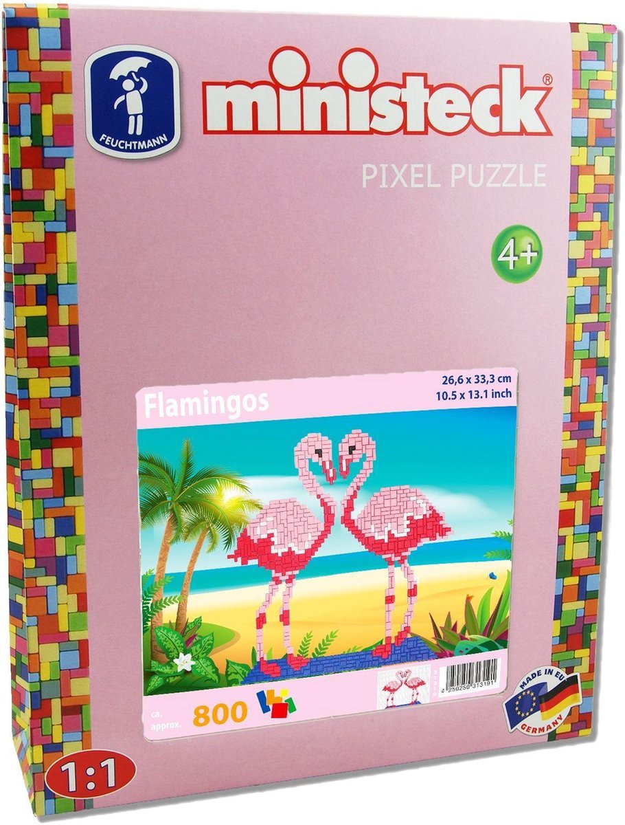 Ministeck Flamingo 800-delig