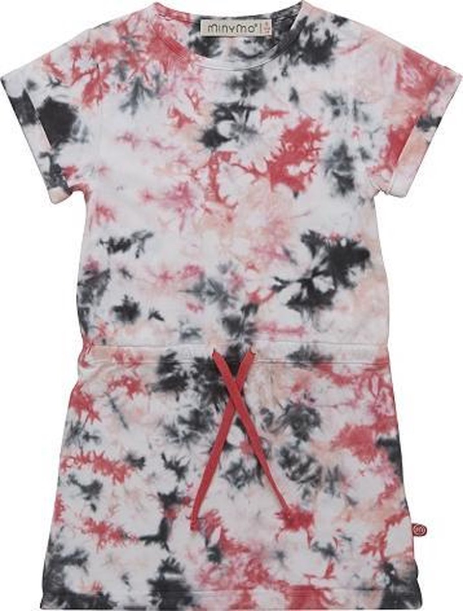 Minymo - jurk - roze - Maat 104