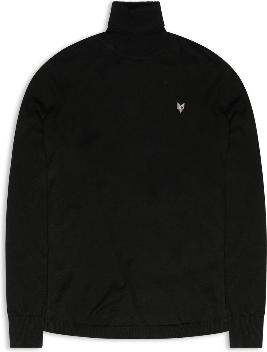 YCLO Emil Pullover Turtleneck Black