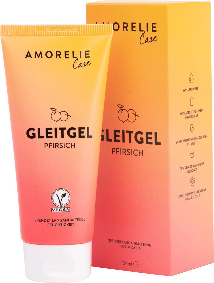 AMORELIE Glijmiddel Perzik (100 ml)
