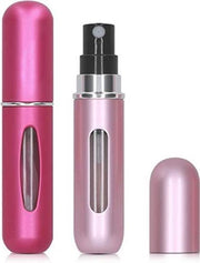 Parfum verstuiver Licht Roze & Donker Roze | Navulbaar 5 ml / Meeneem Parfum Flesje | Handig voor in de tas | Hervulbaar | Klein formaat | Makkelijk te gebruiken