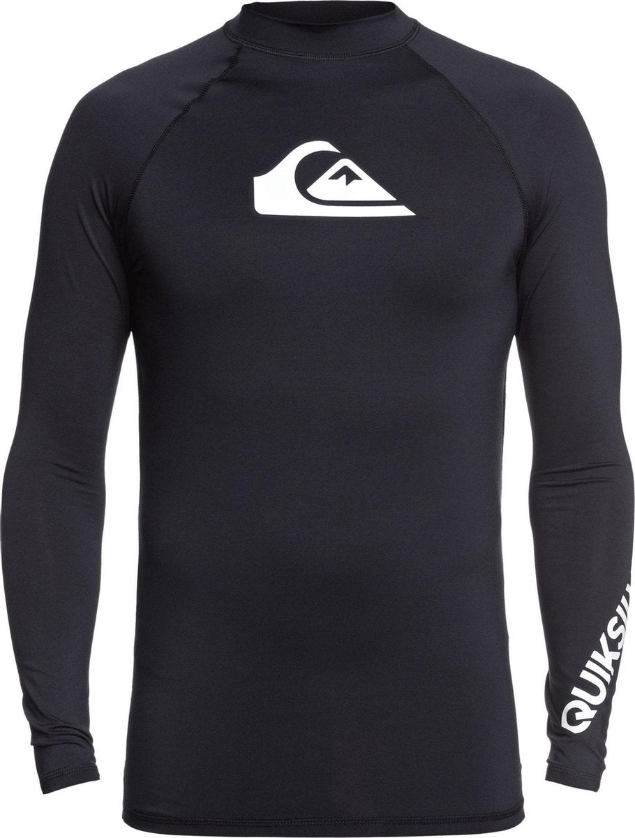 Quicksilver - UV-zwemshirt voor heren - Longsleeve - All Time - Zwart - maat XXL