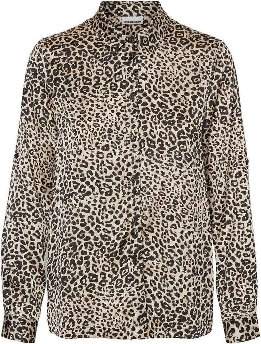 Nmmilan Leo  L/s Shirt 27014595 Nomad/leo