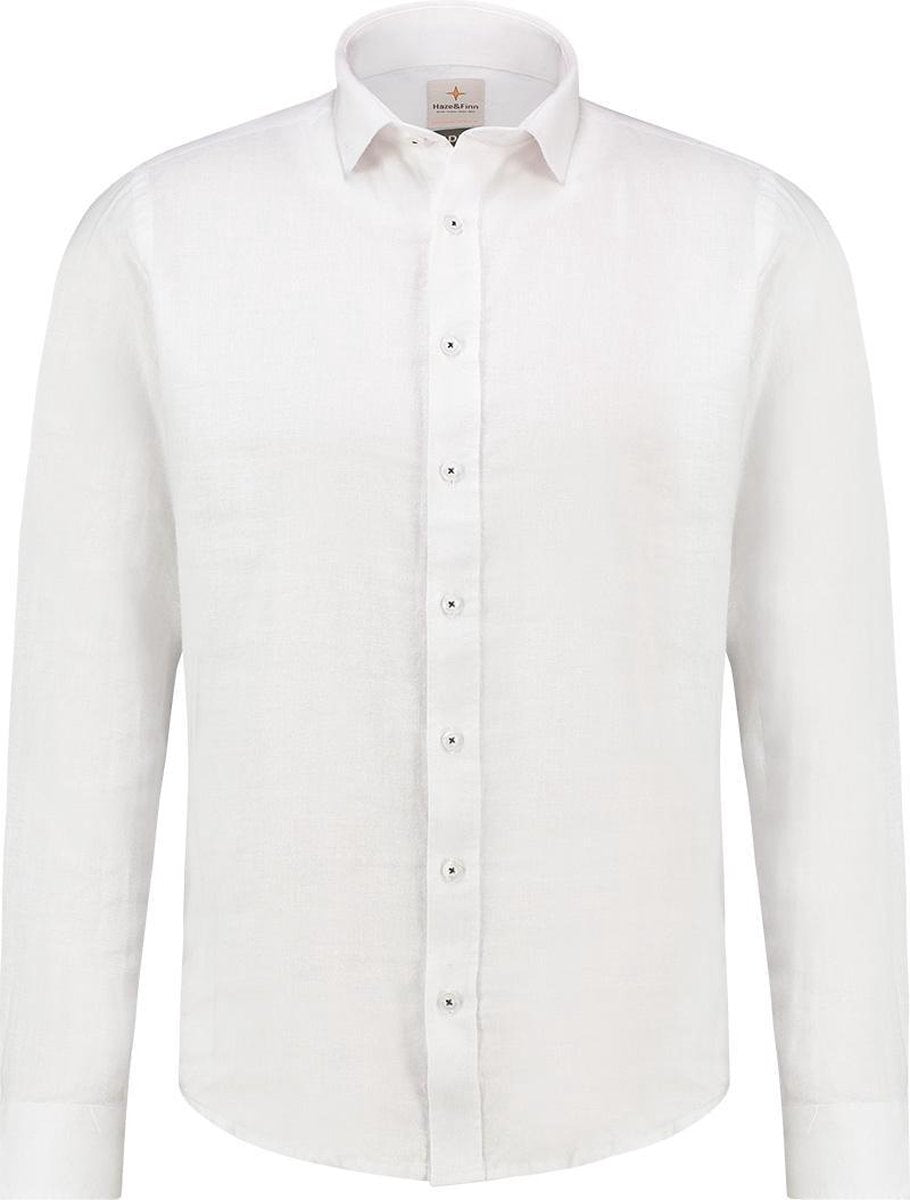 Shirt Linen Ma13 0107 White