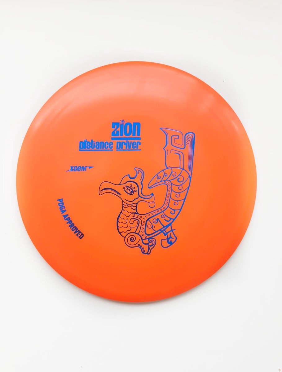 X-COM Discgolf - Distance Driver - Zion - 168 gram - Oranje