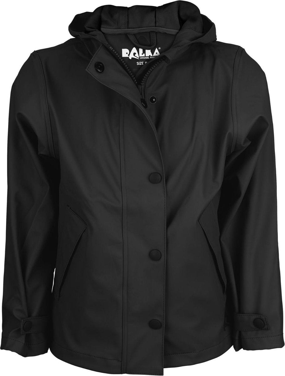 Ralka Regenjas Junior - Sprinkle - Zwart/Wit - 152