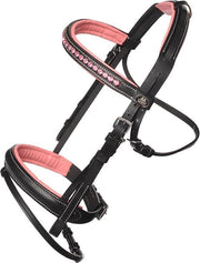 MHS Hoofdstel Naila black/pink mini mini