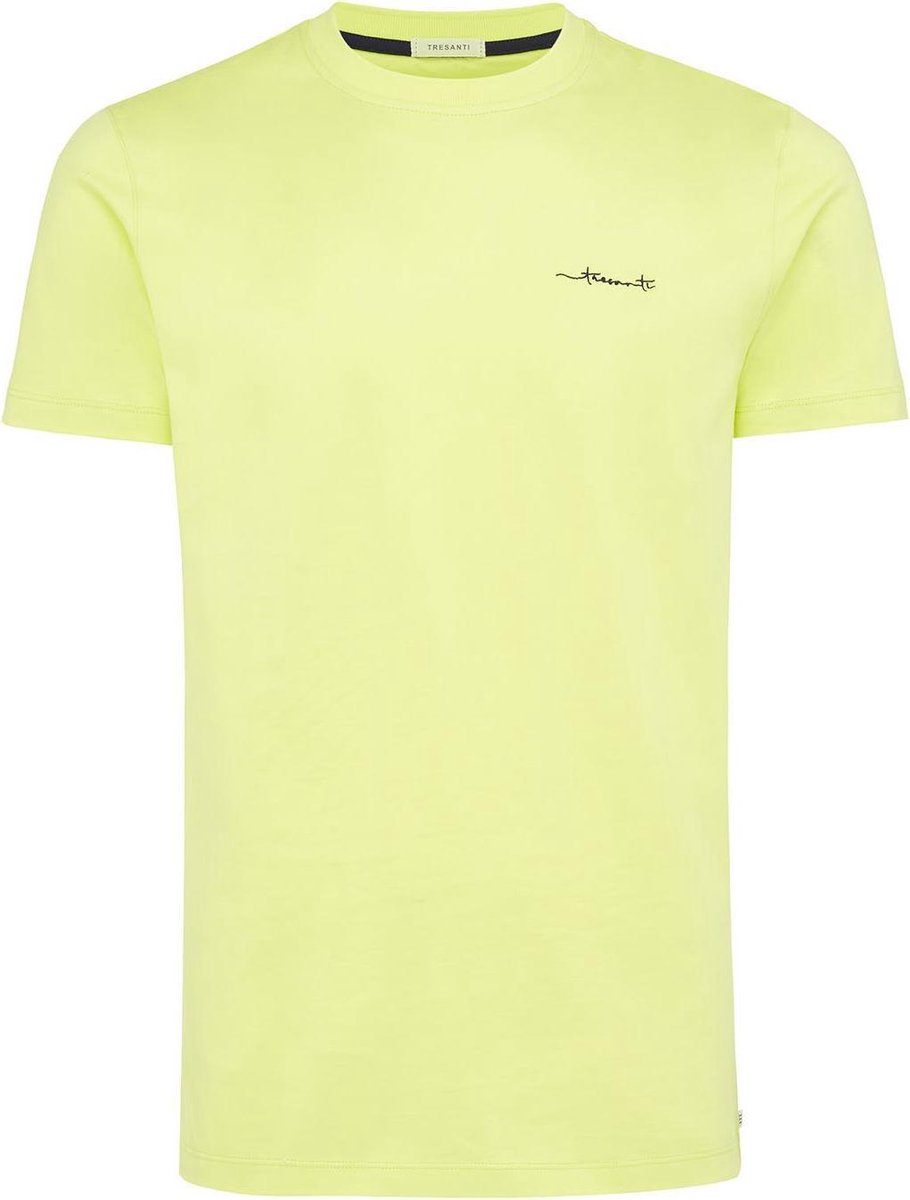Tresanti T-shirt Roman III embroidery geel