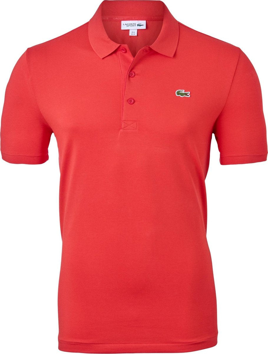 Lacoste Sport polo Regular Fit stretch - rode bessen rood -  Maat: 3XL