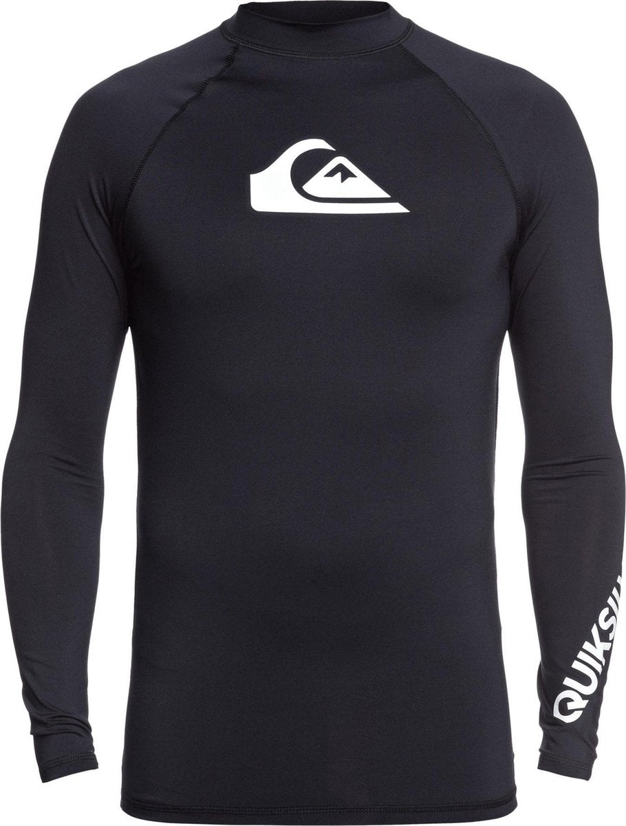 Quiksilver - UV-zwemshirt voor heren - Longsleeve - All Time - Zwart - maat XS