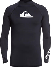 Quicksilver - UV-zwemshirt voor heren - Longsleeve - All Time - Zwart - maat XL