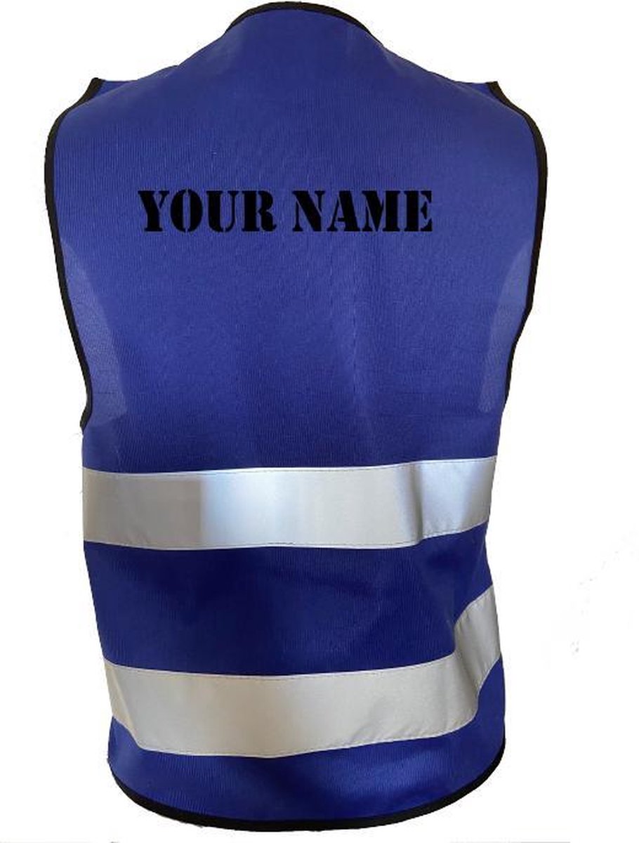JMCL-Gepersonaliseerd-Veiligheidshesje for Kids-Blauw-XS