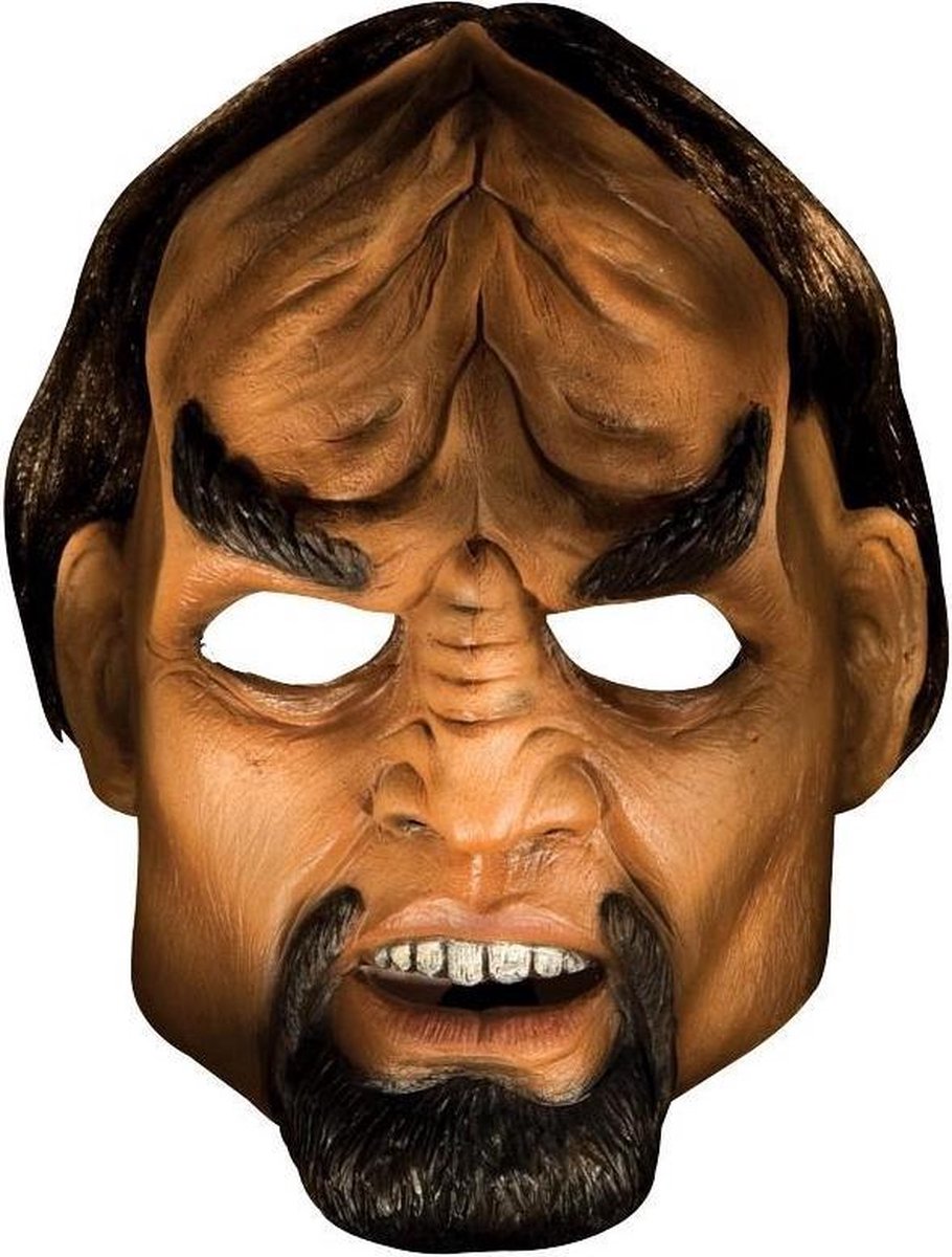 " Worf Star trek™ masker voor volwassen - Verkleedmasker - One size"