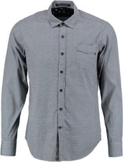 Replay grijs slim fit overhemd valt kleiner - Maat  S