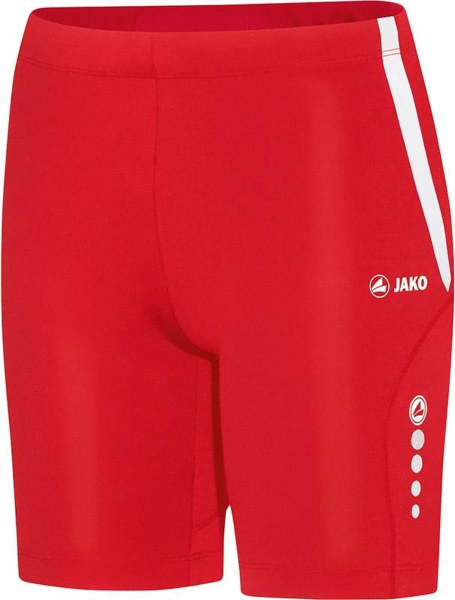 Jako Athletico Dames Tight - Shorts  - rood - 42