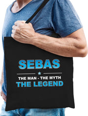 Naam cadeau Sebas - The man