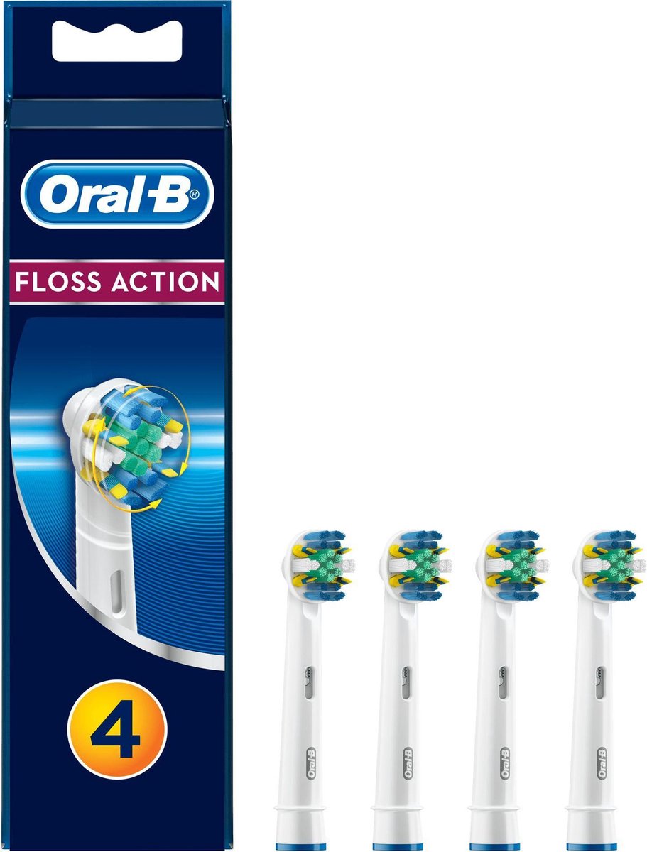 Oral-B Floss Action Opzetborstels - 4 stuks