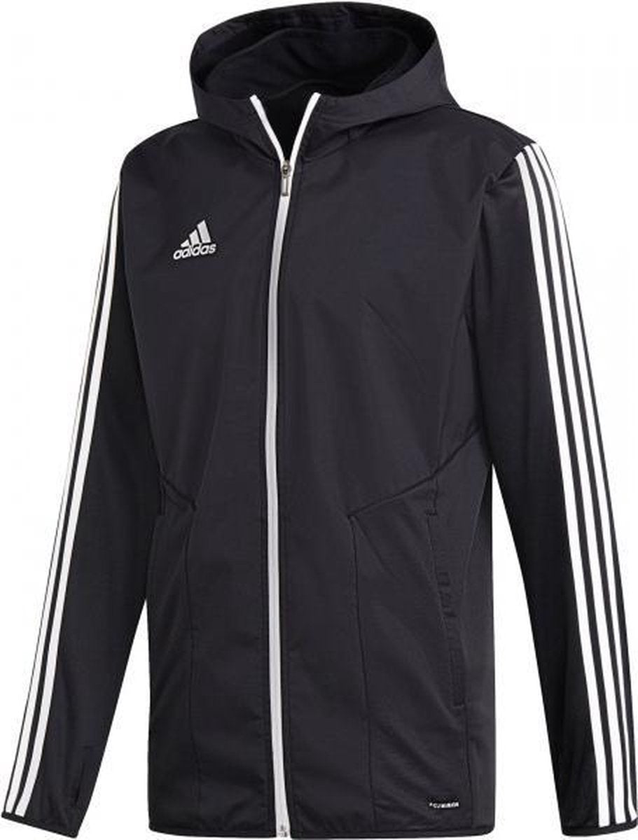 adidas Tiro 19 Warm Jacket - Zwart - maat M