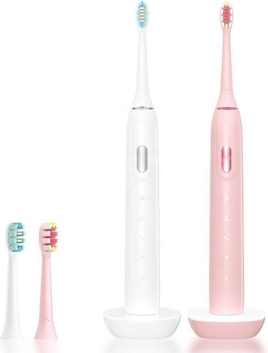 Elektrische Tandenbortel - Sonische Tanderborstel - 45000 Bewegingen/Minuut - mondhygiëne - 4 Standen - Smart timing - Professionele Tandenborstel - Zachte Borstel - Dental Care -  IPX7 Waterproof - Hoge Snelheidsmotor - Powerfull Clean