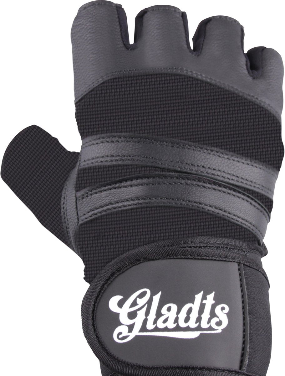 Gladts sporthandschoenen - maat L - crossfit handschoenen -fitnesshandschoenen - geschikt voor fitness en crossfit - heren - dames.