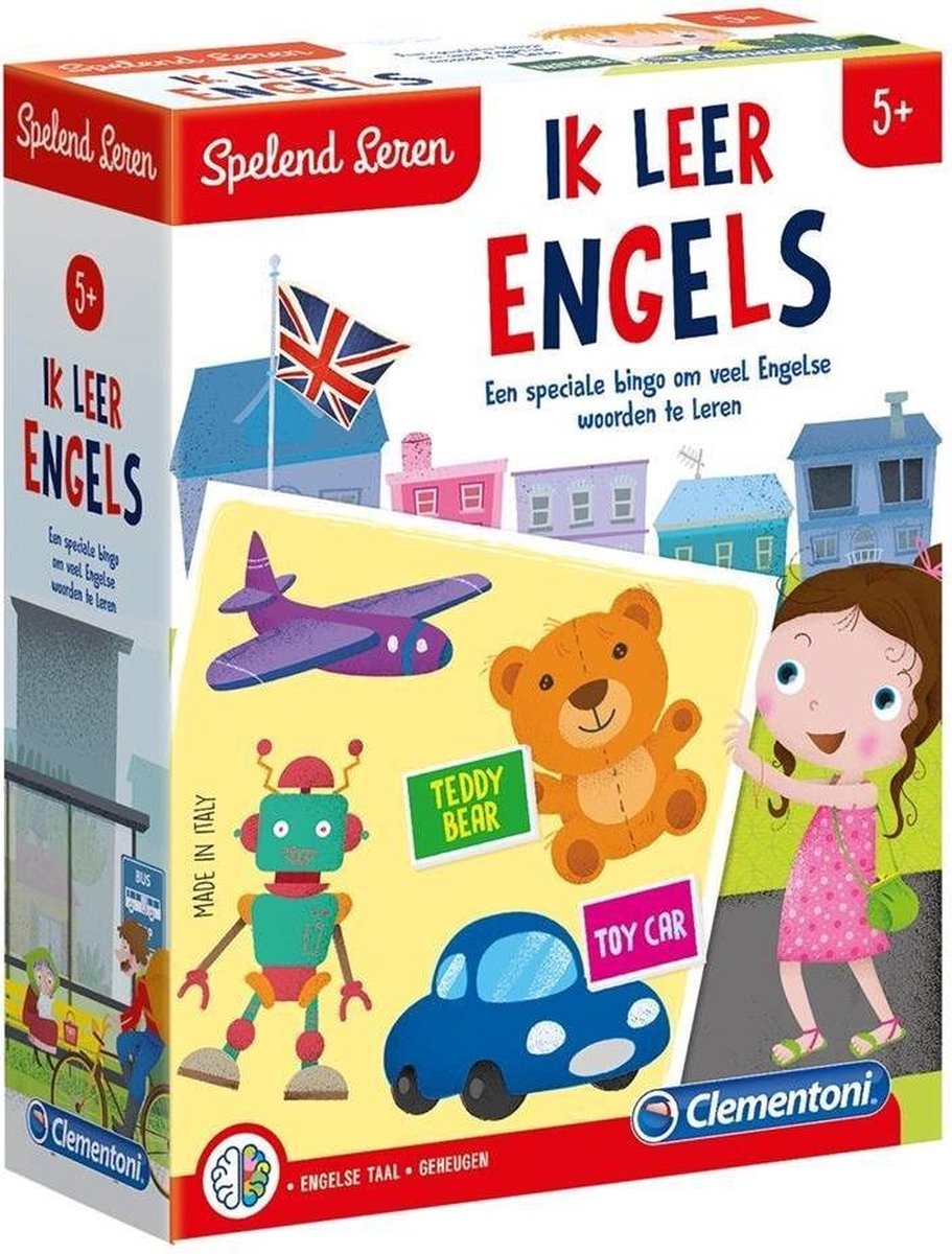 Clementoni Spelend Leren Engels Educatief spel