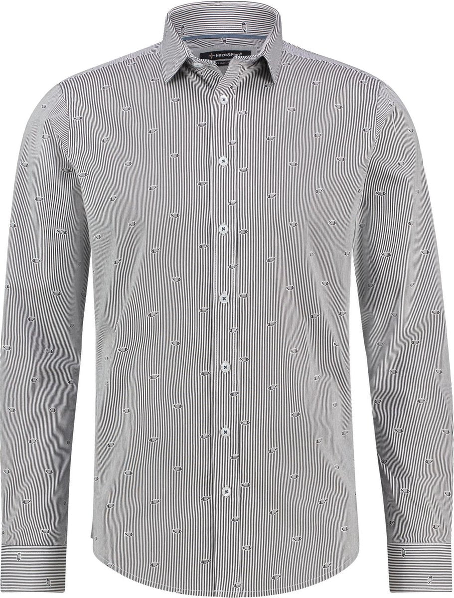 Haze&Finn Overhemd Stretch Nemo Stripe (MC12-0100-34)