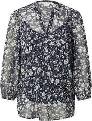 Esprit blouse chi Lichtgeel-38 (M)