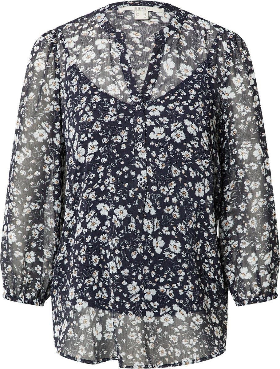 Esprit blouse chi Lichtgeel-38 (M)
