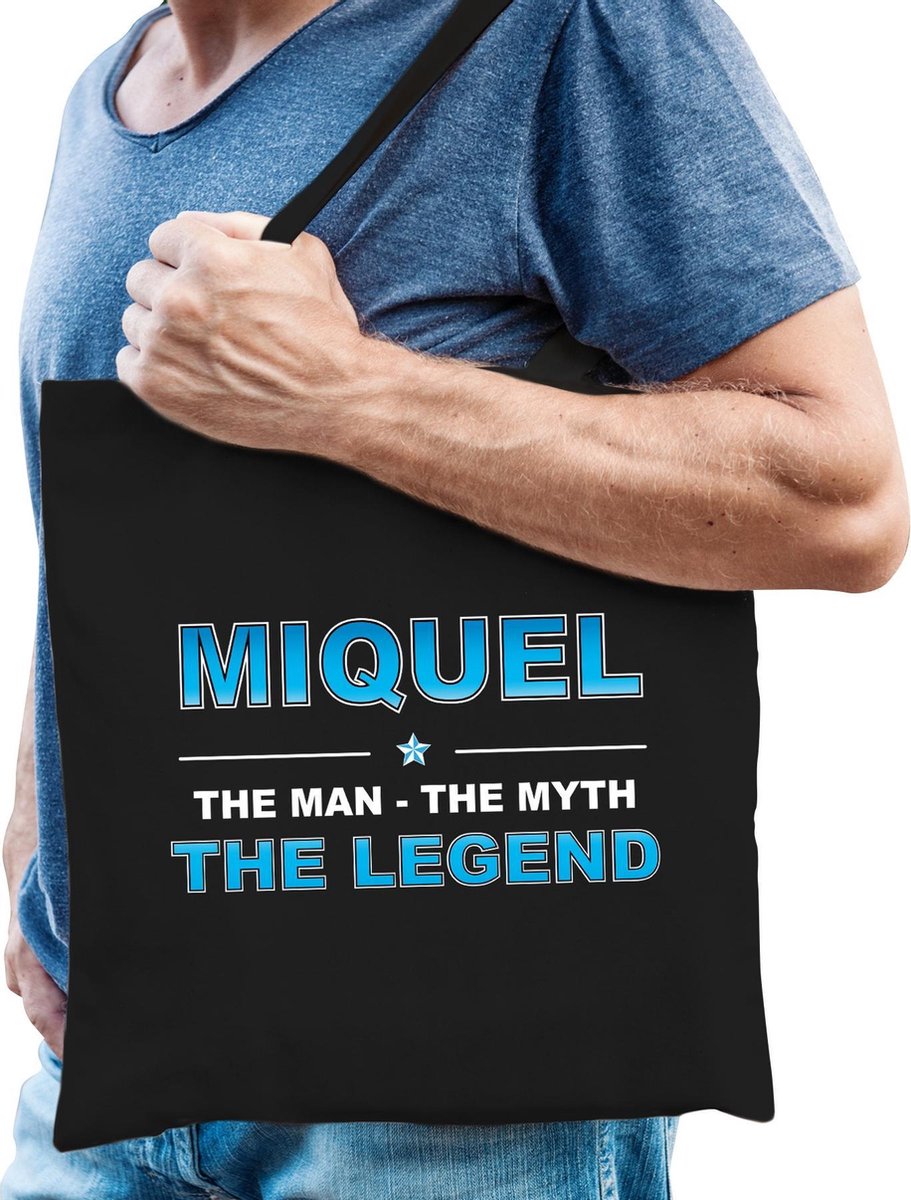 Naam cadeau Miquel - The man