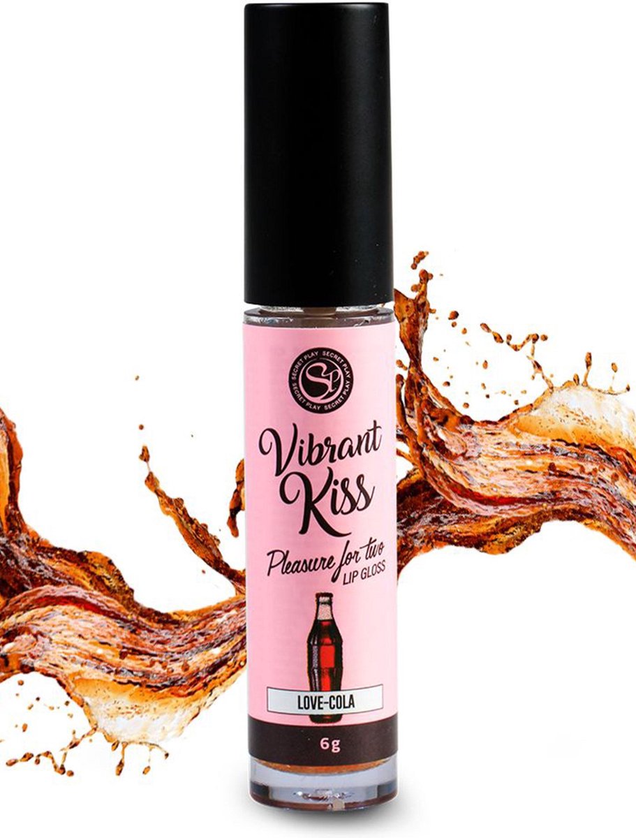 Secretplay - intiem gezondheidsmiddel - erotische lipgloss met cola smaak - 100% eetbaar.