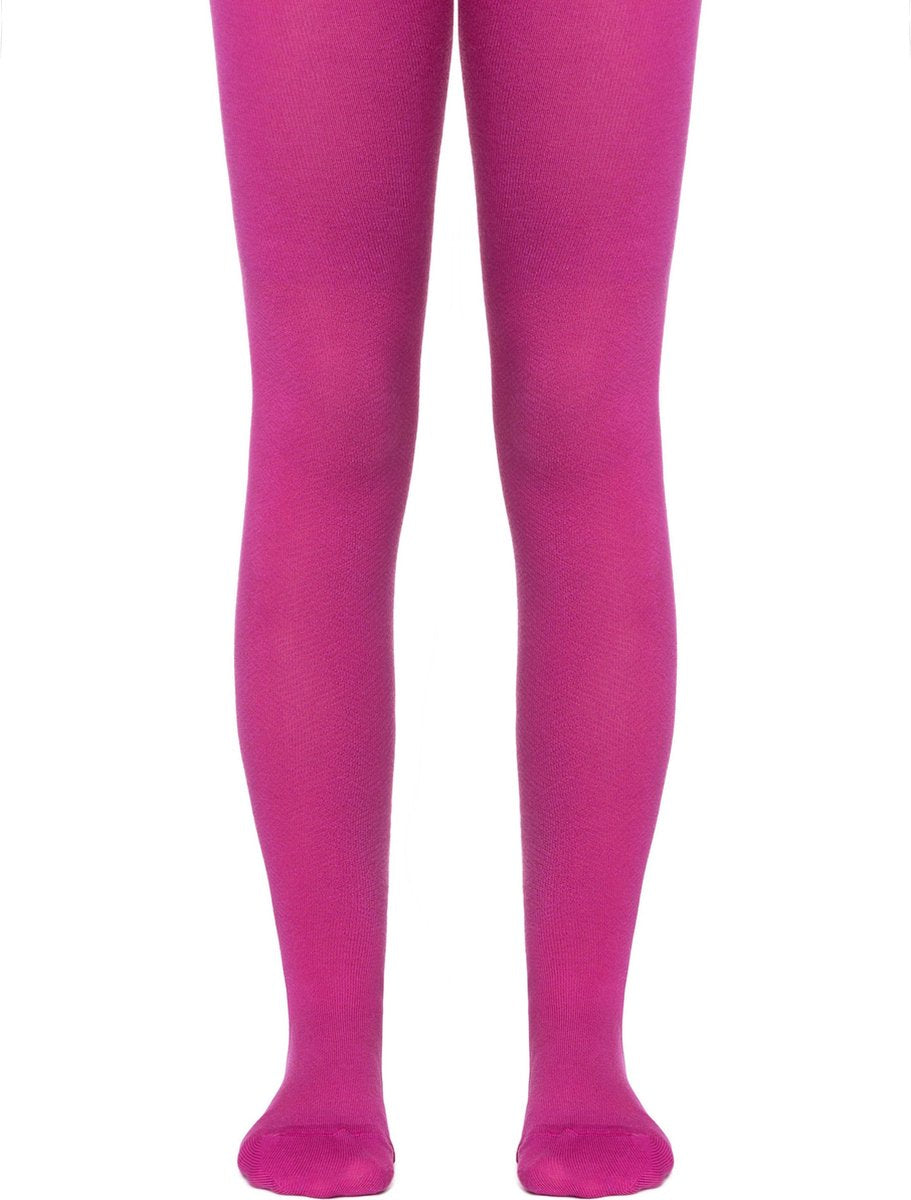 Baby kindermaillot effen fuchsia
