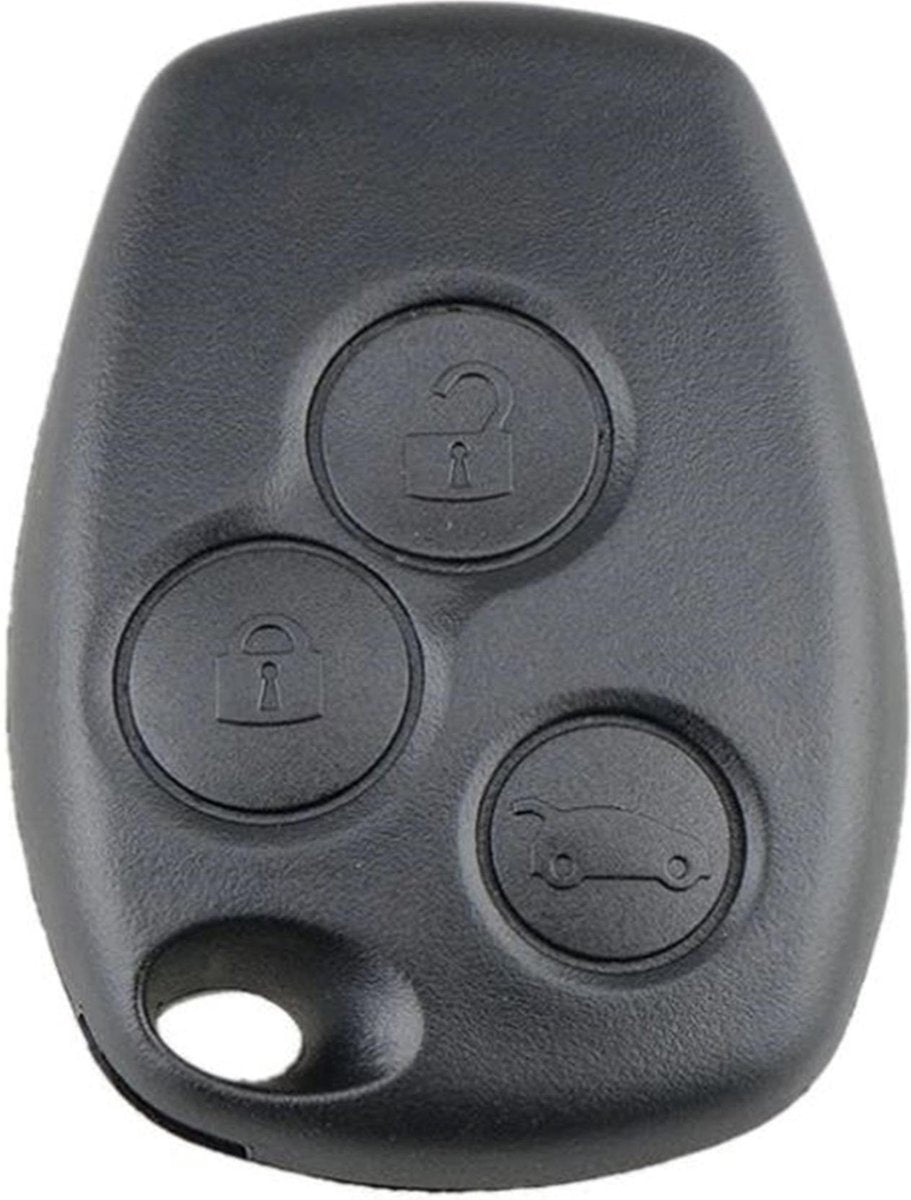 Renault sleutel 3 knop VA6 Autosleutelbehuizing - sleutelbehuizing auto - sleutelhoes - Autosleutel - Renault en Dacia