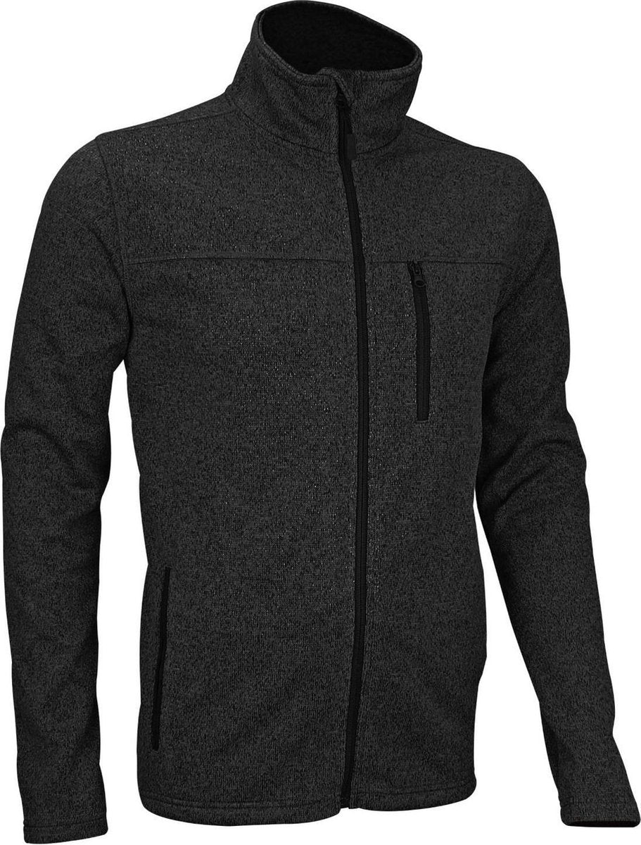 Avento Windproof Jack Fleece - Heren - Grijs - L